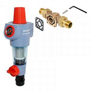 Honeywell Braukmann FK 74C-3/4" АА 100 мк фильтр со встроенным редуктором для холодной воды