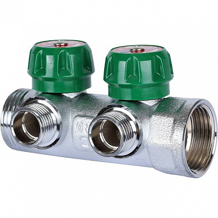 Коллектор регулирующий STOUT 1 , 2 отвода 1/2 SMB-6850-011202