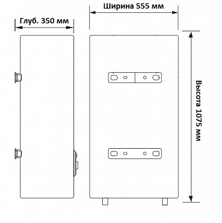Водонагреватель ELECTROLUX Gladius 2.0 EWH 100 Grafit НС-1439702