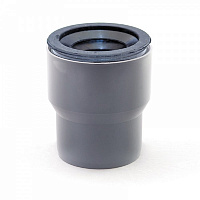 Переход с чугуна на пластик канализационный Политэк