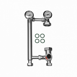 Насосная  группа  DN 25 с трех. смесит. правый ASKON