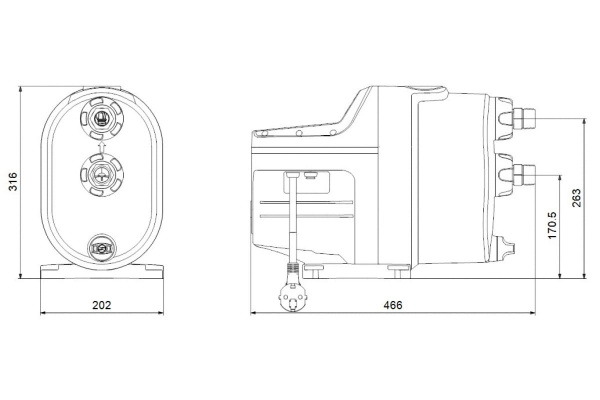 Насос Grundfos SCALA1 5-55 99530407 Насос Grundfos SCALA1 5-55 99530407