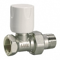 Кран для радиатора прямой (верхний)  LUXOR 3/4"