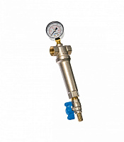 Фильтр с манометром RBM 100 мкм Фильтр с манометром RBM 100 мкм