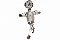 Фильтр с манометром FAR, присоединение - американки Фильтр с манометром FAR, присоединение - американки