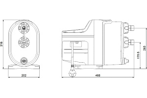 Насос Grundfos SCALA1 3-45 99530405