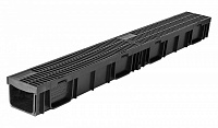 Канал пластиковый с пластиковой решёткой 1000x134x95 Канал пластиковый с пластиковой решёткой 1000x134x95