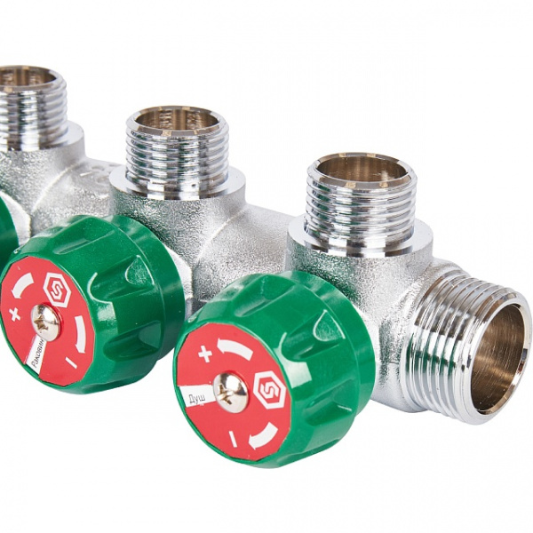 Коллектор регулирующий STOUT 3/4 , 3 отвода 1/2 SMB-6850-341203 Коллектор регулирующий STOUT 3/4 , 3 отвода 1/2 SMB-6850-341203