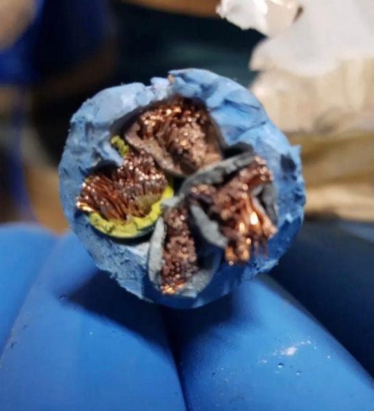 Кабель водопогружной для насоса BLR KBB 3x2,5 ГОСТ