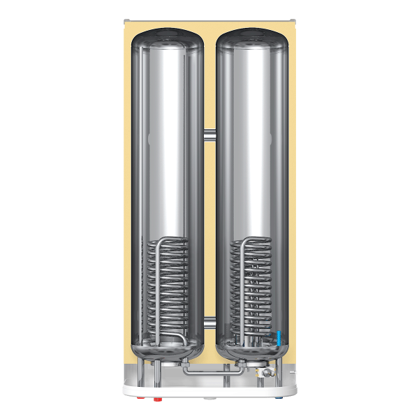 Водонагреватель косвенного нагрева электрический THERMEX Flat 80 V Combi 151 184