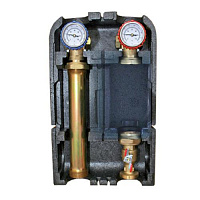 Насосная группа с прямым контуром 1" без насоса в теплоизоляции, 35kW [DT10°C] Stout SDG-0001-002501