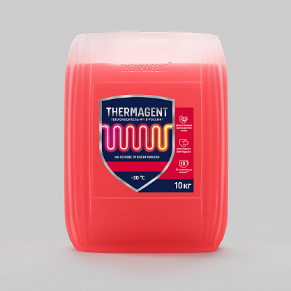 Теплоноситель для электрокотлов THERMAGENT ЭKO -30°С 10 кг