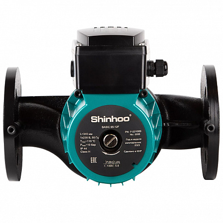 Циркуляционный насос, фланцевый, Shinhoo BASIC 65-8F-71221008