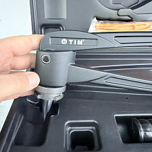 Гидравлический пресс инструмент TIM FT1240B-QC для труб PEX Rehau (Рехау) и аксиальных фитингов