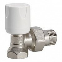 Кран для радиатора угловой (верхний)  LUXOR 3/4"