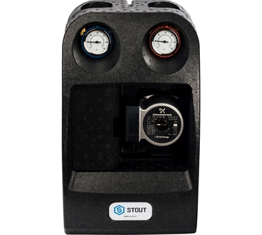 Насосная группа со смесителем 1"с насосом Grundfos UPSO 25-65 STOUT SDG-0003-002502 Насосная группа со смесителем 1"с насосом Grundfos UPSO 25-65 STOUT SDG-0003-002502