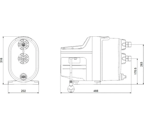 Насос Grundfos SCALA1 3-35 99530404 Насос Grundfos SCALA1 3-35 99530404