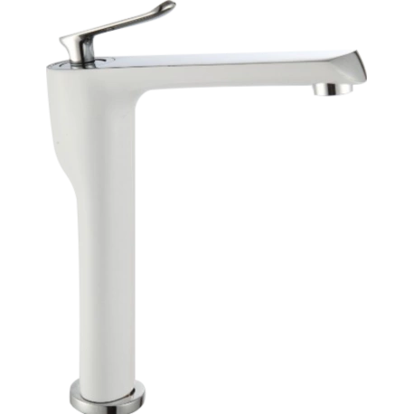 Смеситель для умывальника (раковины) белый VILDA GANZER GZ 20012F