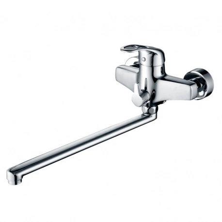 Смеситель  для ванны длинный нос хром GANZER ANGELIKA GZ 08042