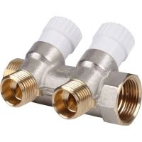 Коллектор распределительный STOUT 3/4 , 2 отвода 1/2 SMB 6851 341202