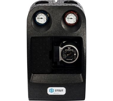 Насосная группа с 3-х ходовым приводным смесителем 1" с насосом Grundfos UPSO 25-65 STOUT SDG-0007-002502 Насосная группа с 3-х ходовым приводным смесителем 1" с насосом Grundfos UPSO 25-65 STOUT SDG-0007-002502