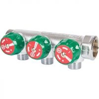 Коллектор регулирующий STOUT 3/4 , 3 отвода 1/2 SMB-6850-341203