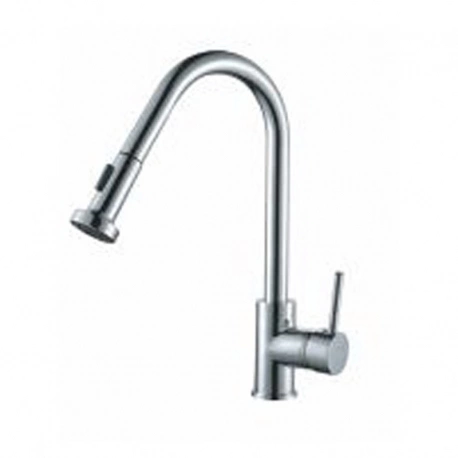 Смеситель для кухни (мойки) высокий носик с распылителем GANZER REIN GZ 16023