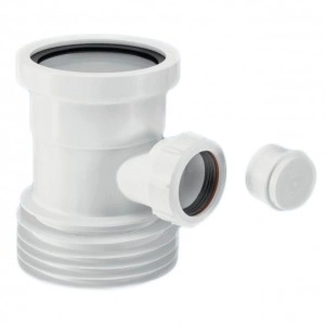 Муфта соединительная с раструбом 90мм и с отводом 40мм McALPINE MRWC-DC1D