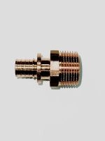 Переходник 16x3/4" REHAU RAUTITAN с наружной резьбой бронза 14563121001