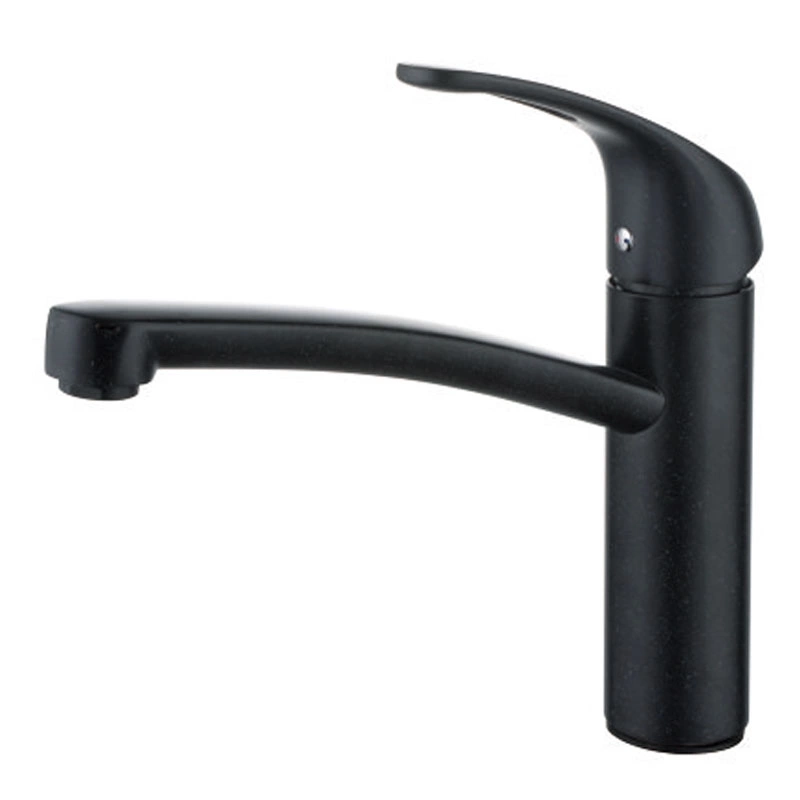 Смеситель для кухни (мойки) черный GANZER REIN GZ 16024C