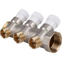 Коллектор распределительный STOUT 1 , 3 отвода 1/2 SMB 6851 011203