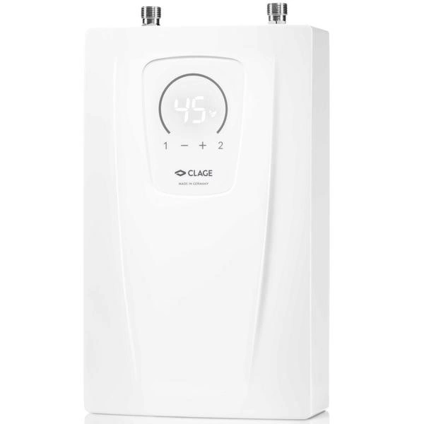 Водонагреватель проточный Clage CEX 9-U 2400-26249, однофазный, с верхним подключением