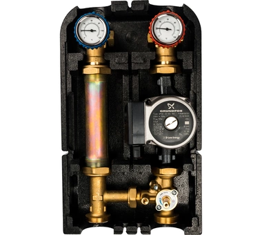 Насосная группа с 3-х ходовым приводным смесителем 1" с насосом Grundfos UPSO 25-65 STOUT SDG-0007-002502 Насосная группа с 3-х ходовым приводным смесителем 1" с насосом Grundfos UPSO 25-65 STOUT SDG-0007-002502