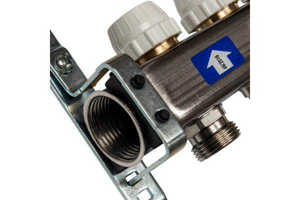 Коллектор из нержавеющей стали с расходомерами STOUT SMS 0917 Коллектор из нержавеющей стали с расходомерами STOUT SMS 0917