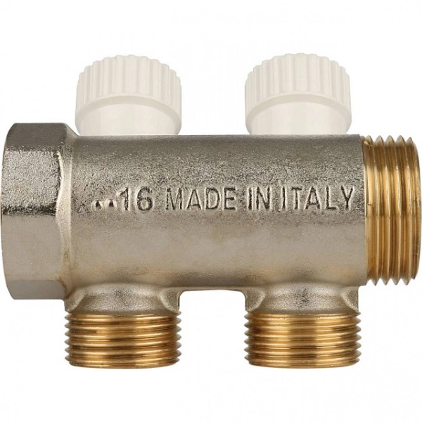 Коллектор распределительный STOUT 1, 2 отвода 3/4 ЕК SMB 6851 013402