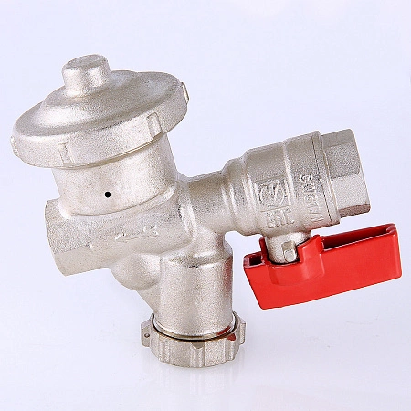 Кран шаровой со встроенным фильтром и редуктором давления (КФРД) универсальный Valtec 1/2" VT.300.N.04
