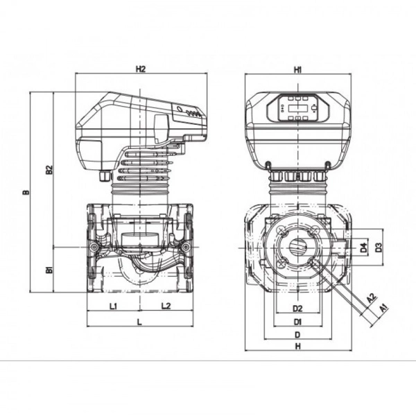 Насос циркуляционный промышленный DAB EVOPLUS B 120/280.50 M 60150974