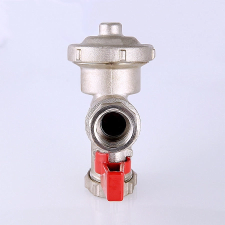 Кран шаровой со встроенным фильтром и редуктором давления (КФРД) универсальный Valtec 1/2" VT.300.N.04