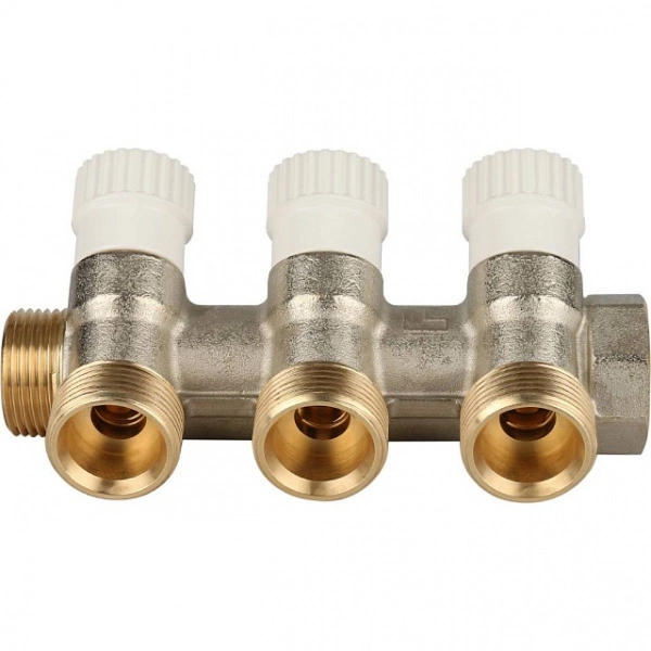 Коллектор распределительный STOUT 3/4, 3 отвода 3/4 ЕК SMB 6851 343403