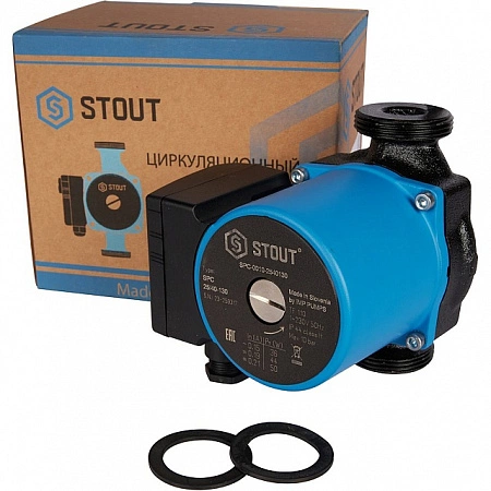 Насос циркуляционный STOUT 25/40-130 SPC-0010-2540130