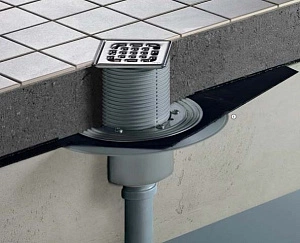 Трап VIEGA для ванной комнаты Advantix с сухим затвором (Вертикальный выпуск)