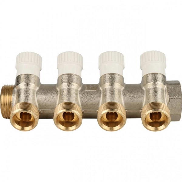 Коллектор распределительный STOUT 1, 4 отвода 3/4 ЕК SMB 6851 013404