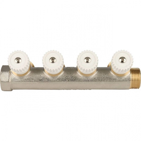 Коллектор распределительный STOUT 3/4, 4 отвода 3/4 ЕК SMB 6851 343404