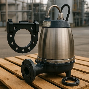 Фланец клык для автоматической муфты Grundfos DN 80 96046813 (96592058)