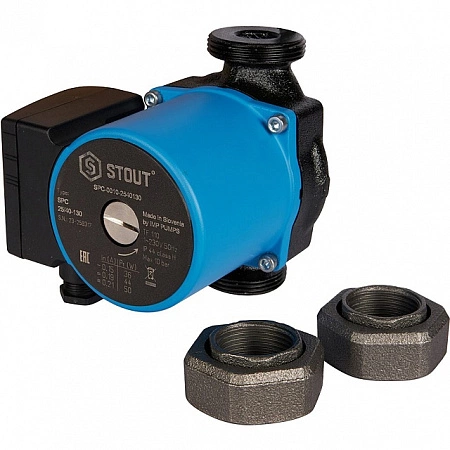 Насос циркуляционный STOUT 25/40-130 SPC-0010-2540130