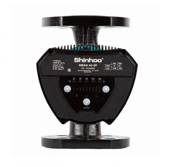 Циркуляционный насос, фланцевый, MEGA, Shinhoo