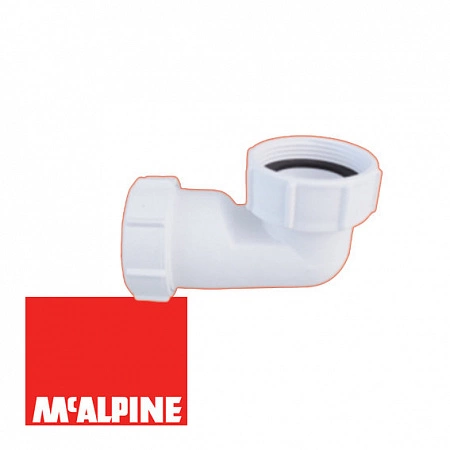 Отвод на 90° 40 мм - 1 1/2" McAlpine 40FSD