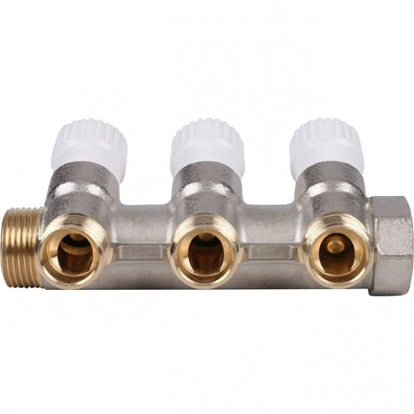 Коллектор распределительный STOUT 3/4 , 3 отвода 1/2 SMB 6851 341203