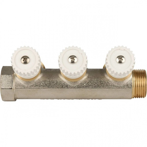 Коллектор распределительный STOUT 3/4, 3 отвода 3/4 ЕК SMB 6851 343403