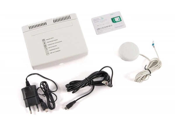 Теплоинформатор TEPLOCOM GSM, контроль сети 220В, температуры, встроенная АКБ 333